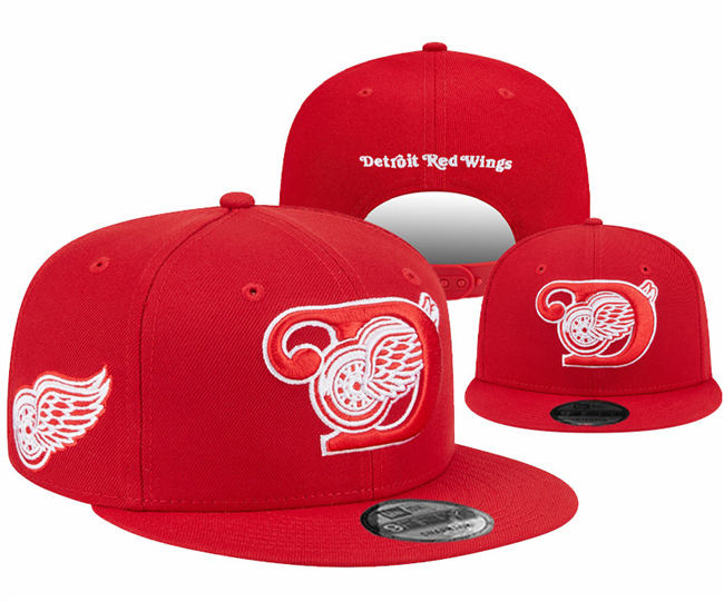 Detroit Red Wings Stitched Snapback Hats 009